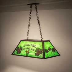 Meyda Custom 270501 Personalized Antique Copper Kitchen Island Light Fixture