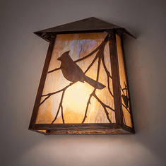 Meyda Custom 271548 Stillwater Vintage Copper LED Outdoor Wall Light Sconce