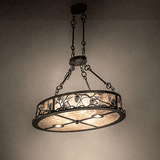 Meyda Custom 273841 Winter Pine Copper Vein Island Lighting