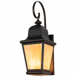 Meyda Custom 276713 Lapalma Traditional Exterior Oil Rubbed Bronze Exterior Lamp Sconce