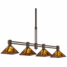 Meyda Custom 283693 Whispering Pines Table Lamp - MEY-283693