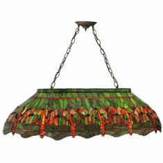 Meyda Lighting 28522 Tiffany Hanginghead Dragonfly Tiffany Kitchen Island Lighting