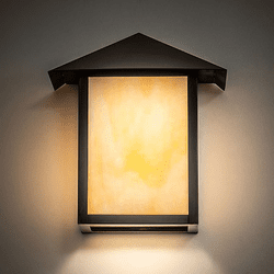 Meyda Custom 2945 Seneca Mission Craftsman Brown Outdoor Wall Sconce Lighting