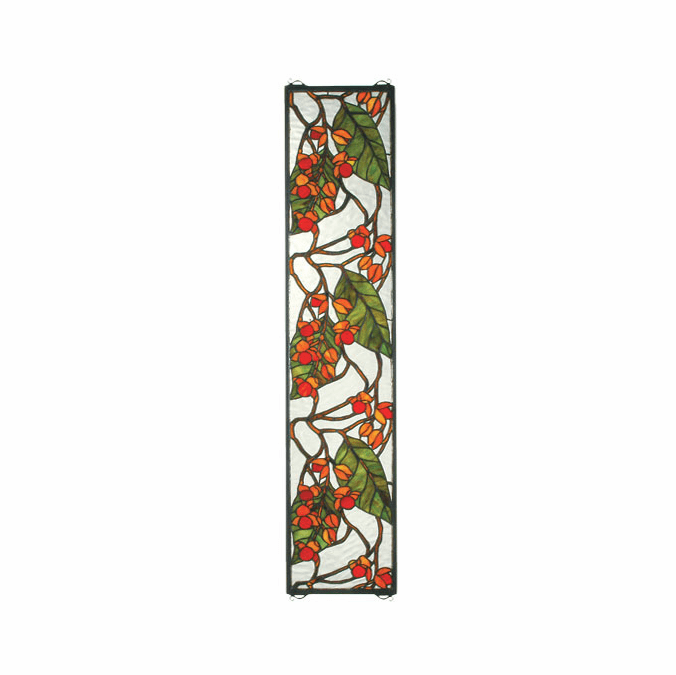 Meyda Lighting 35971 Bittersweet Tiffany Stained Glass Window