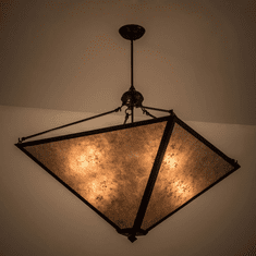 Meyda Custom 36326 Mission Timeless Bronze Ceiling Light Pendant