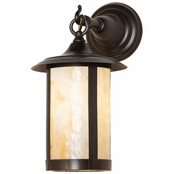 Meyda Custom 3654 Fulton Craftsman Brown Exterior Wall Lamp