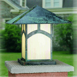 Meyda Custom 38557 Seneca Craftsman Outdoor Pier Mount