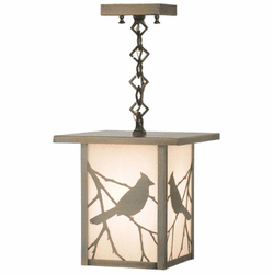 Meyda Custom 43378 Hyde Park Rustic Antique Drop Ceiling Light Fixture