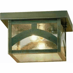 Meyda Custom 45865 Hyde Park Craftsman Outdoor Flush Lighting