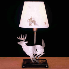 Meyda Lighting 50612 Lone Deer Rustic Table Lighting