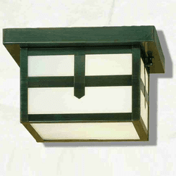 Meyda Custom 51888 Hyde Park Craftsman Exterior Ceiling Light