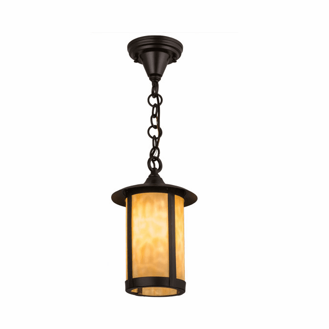 Meyda Custom 99117 Fulton Prime Beige Mini Drop Ceiling Light Fixture