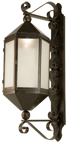 Meyda Custom 146468 Plaza Lantern Traditional LED Exterior
