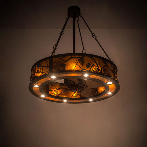 maimero　0308 Meyda Custom 181388 Whispering Pines Rustic Oil Rubbed