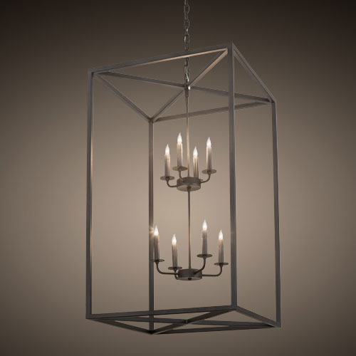 【専用】ますだ様 Meyda Custom 190857 Kitzi Box Textured Black Entryway Light