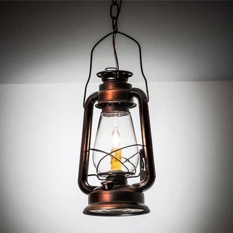 Meyda Custom 218760 Miner's Lantern Traditional Vintage
