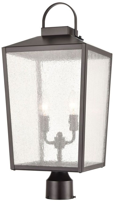 Millennium 2654-PBZ Devens Powder Coat Bronze Outdoor Post Light