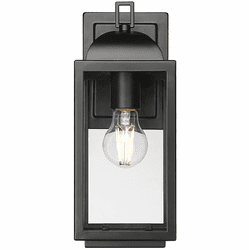 Millennium 194001-PBK Beaufort Modern Powder Coated Black Exterior Wall Lighting