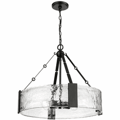 Millennium 19404-MB Rezi Contemporary Matte Black 24" Drop Lighting Fixture
