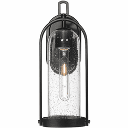 Millennium 199501-PBK Luxio Contemporary Powder Coated Black Exterior Sconce Lighting