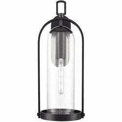 Millennium 199701-PBK Luxio Modern Powder Coated Black Exterior Lighting Sconce