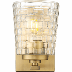 Millennium 22101-VB Saben Modern Vintage Brass Lighting Sconce
