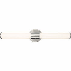 Millennium 2221-BN Trumann Contemporary Brushed Nickel LED 24" Bathroom Wall Light Fixture