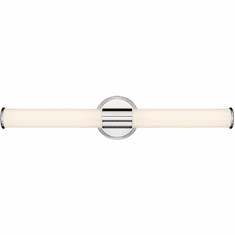 Millennium 2221-CH Trumann Modern Polished Chrome LED 24" Bathroom Sconce Lighting