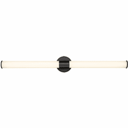 Millennium 2222-MB Trumann Modern Matte Black LED 36" Bathroom Light Sconce