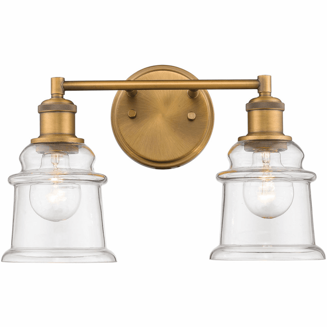 Millennium 2342HBZ Contemporary Heirloom Bronze 2Light Bath Wall