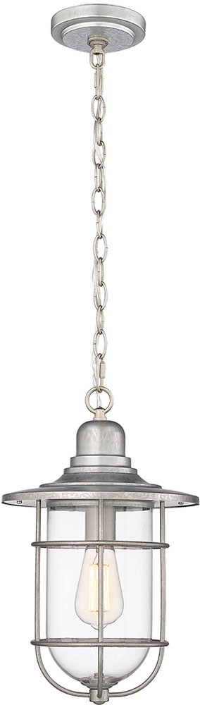 Millennium 2932-GA Retro Galvanized Outdoor Lighting Pendant - MIL-2932-GA