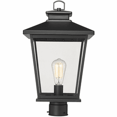 Millennium 4723-PBK Bellmon Powder Coated Black Outdoor Post Lamp