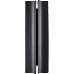 Millennium 78001-PBK Modern Powder Coated Black LED 16.14" Outdoor Lighting Sconce