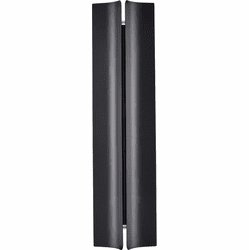 Millennium 78101-PBK Contemporary Powder Coated Black LED 20" Outdoor Wall Sconce Lighting
