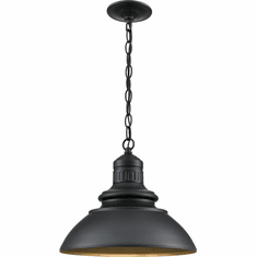 Millennium 81103-PBK Adda Vintage Powder Coated Black LED Outdoor Drop Lighting Fixture
