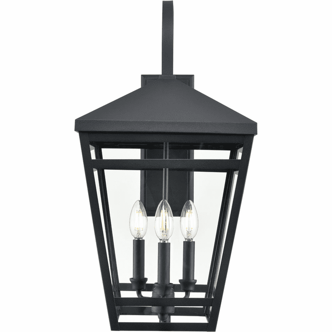 Millennium 82104-TBK Seager Textured Black Exterior Wall Lamp