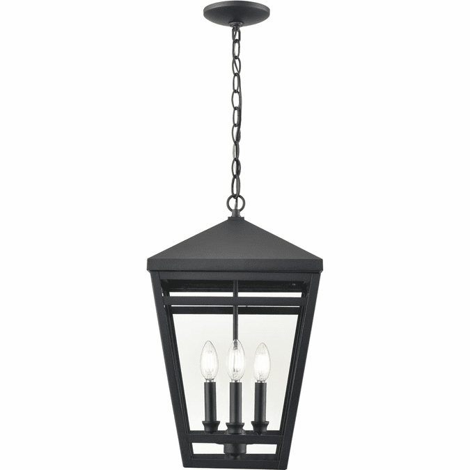 Millennium 82105-TBK Seager Textured Black Exterior Pendant Lighting