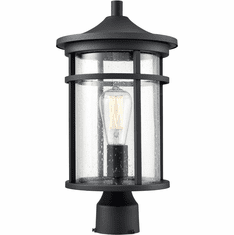 Millennium 91331-TBK Namath Modern Textured Black Outdoor Post Lighting Fixture