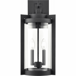Millennium 91522-TBK Ellway Modern Textured Black Exterior Lighting Sconce