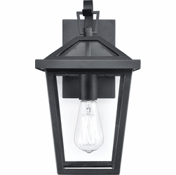 Millennium 92101-TBK Mensun Textured Black 8" Outdoor Light Sconce