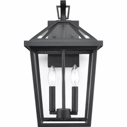 Millennium 92202-TBK Mensun Textured Black 10" Exterior Wall Sconce