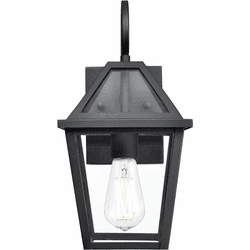 Millennium 92401-TBK Eston Textured Black Outdoor Wall Light Sconce