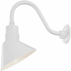 Millennium RLM RAS10-WH R Series White 10" Outdoor Wall Sconce