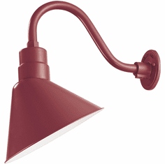 Millennium RLM RAS12-SR R Series Satin Red 12" Exterior Wall Sconce Lighting