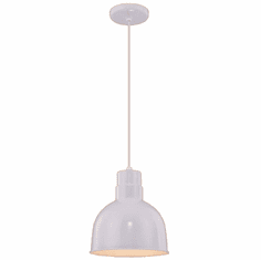 Millennium RLM RDBC10-WH R Series White Mini Pendant Lighting Fixture