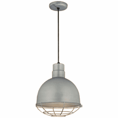 Millennium RLM RDBC12-GA R Series Galvanized Hanging Pendant Light
