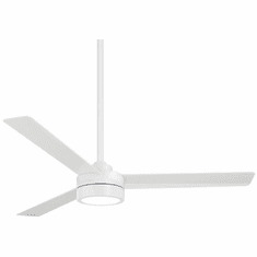 Minka Aire F535L-WHF Roto Modern Flat White LED 52" Home Ceiling Fan