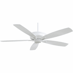 Minka Aire F696-WH Kafe-XL White 60" Home Ceiling Fan