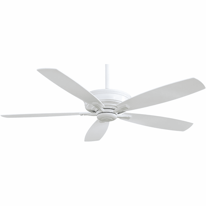 Minka Aire F696-WH Kafe-XL White 60" Home Ceiling Fan