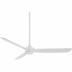 Minka Aire F728-WHF Rudolph Contemporary Flat White 60" Ceiling Fan